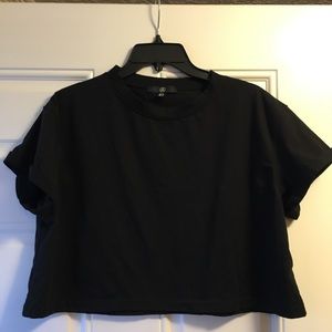 Black Crop Top